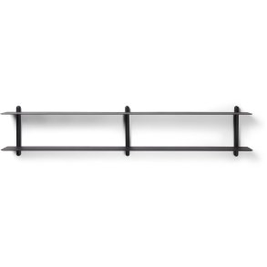 GEJST Nivo Hylde C 118 cm, Sort Ask/Sort
