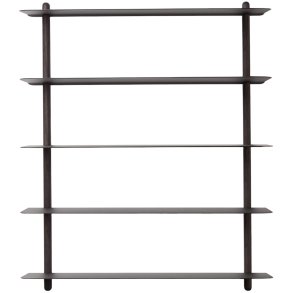 GEJST Nivo Hylde E 64 cm, Sort Ask/Sort