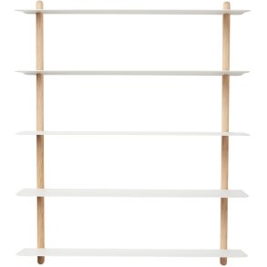 GEJST Nivo Hylde E 64 cm, Eg/Hvid