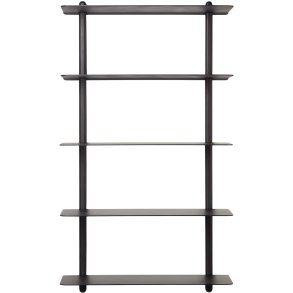 GEJST Nivo Hylde E 66 cm, Sort Ask/Sort