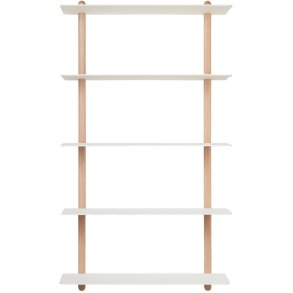 GEJST Nivo Hylde E 66 cm, Eg/Hvid