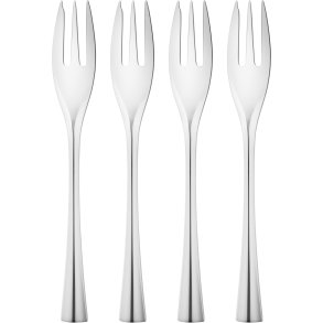 Georg Jensen Cobra Kagegafler 4 stk, Blankt Stål