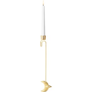 Georg Jensen Lyseholder Halvmåne 2024, Guldbelagt