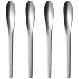 Kaffeskeer 4 stk, Mat Stål
