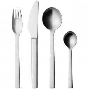 Georg Jensen New York Bestiksæt 24 Dele, Mat Stål