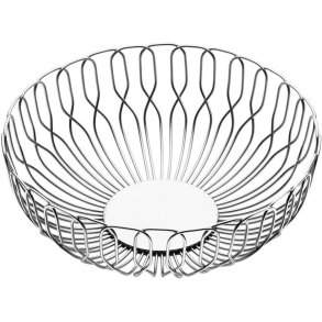 Georg Jensen Alfredo Brødkurv 21,5 cm, Blankt Stål