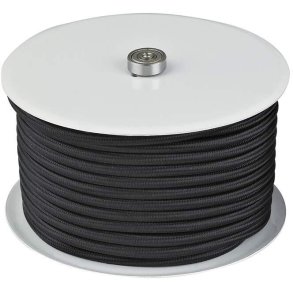 Halo Design Kabelrulle 25 m, Tekstil/Sort