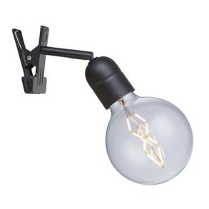Halo Design Elegance Clipslampe Ø4 cm, Sort