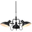 Lysekrone Ø73 cm, Sort