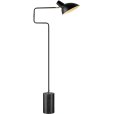 Deluxe Gulvlampe H138 cm, Sort/Marmor