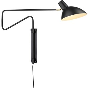 Halo Design Metropole Deluxe Væglampe H36 cm, Sort