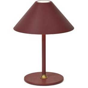 Halo Design Hygge Trådløs Bordlampe LED H19 cm, Rød