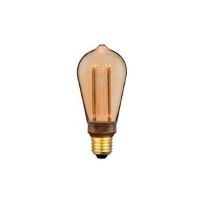 Halo Design Colors Dim Drop Pære E27 5W 3 Step, Amber