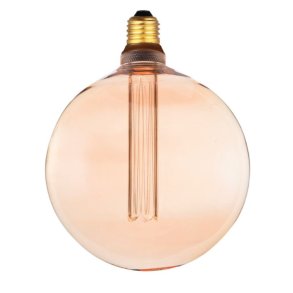 Halo Design Colors Mega Globe Pære E27 5W, Amber
