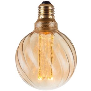 Halo Design Colors Twist Pære E27 4,5W 3 Step Memory, Amber