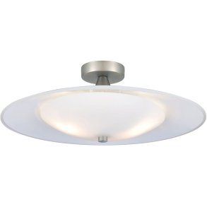 Halo Design Baroni Loftlampe Ø46 cm, Opal/Alu