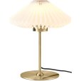 Bordlampe H32 cm, Hvid/Antik