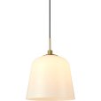 Pendel Ø30 cm, Opal/Antik