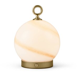 Halo Design Stockholm Trådløs Bordlampe H19 cm, Brun