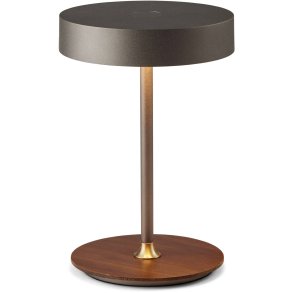 Halo Design On The Move Trådløs Bordlampe H19 cm, Gun Black