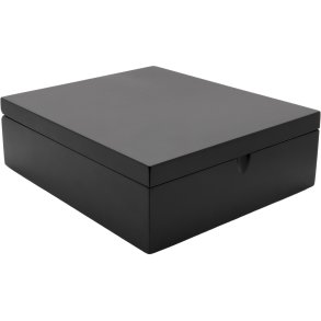 Bredemeijer Teopvaringsæske 24,3x27,3 cm, Sort