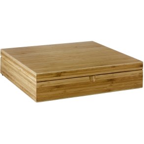Bredemeijer Teopvaringsæske 27,5x29,5 cm, Bambus