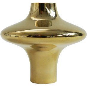 Hein Studio Doublet Lysestage no. 02 H9,5 cm, Messing