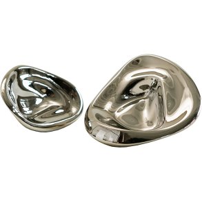 Hein Studio Ripple Knage no. 02 9,5 cm, Krom