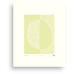 Hein Studio Art Print Collection 2022 Contrast no. 01 40x50 cm, Light Yellow