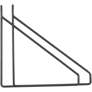 House Doctor Apart Hyldebærer 25 cm 2 stk, Sort