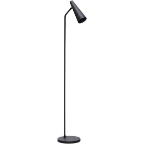 House Doctor Precise Gulvlampe 124 cm, Mat Sort