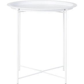 House Nordic Bastia Hjørnebord H50 cm, Hvid