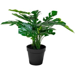 House Nordic Kunstig Monstera H45 cm, Grøn