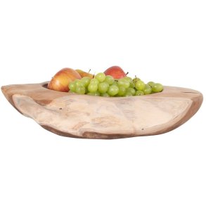 House Nordic Rio Skål Ø40 cm, Teaktræ