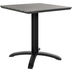 House Nordic Chicago Havebord H72 cm, Grå/Sort