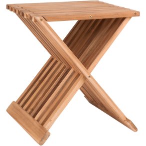House Nordic Erto Taburet H45 cm, Teak