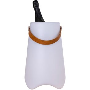 House Nordic Bristol Vinkøler H37,5 cm, Hvid