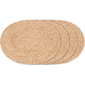 House Nordic Bombay Dækservietter 4 stk. 35x45 cm, Jute