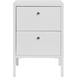 House Nordic Dalby Kommode H60 cm, Hvid