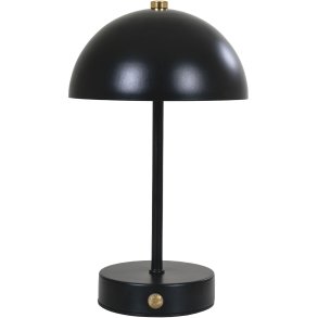 House Nordic Holt Trådløs Bordlampe LED H25 cm, Sort