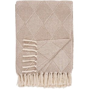 House Nordic Plaid 130x180 cm, Taupe