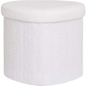 House Nordic Medford Puf H37,5 cm, Hvid