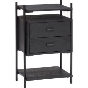 Hübsch Norm Sidebord H61 cm, Sort
