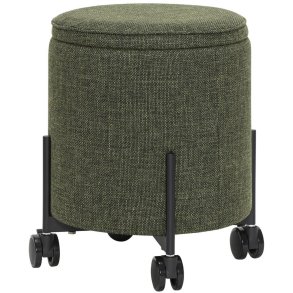 Hübsch Contain Puf Ø42 cm, Grøn