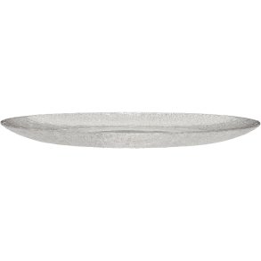 Hübsch Fuyu Tallerken 4 stk. 27 cm, Tesktureret/Klar