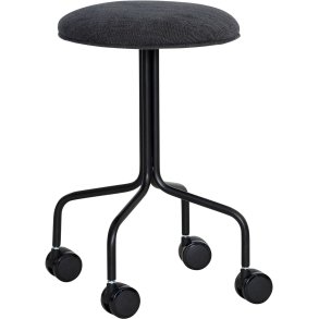Hübsch Architect Skammel H53 cm, Sort