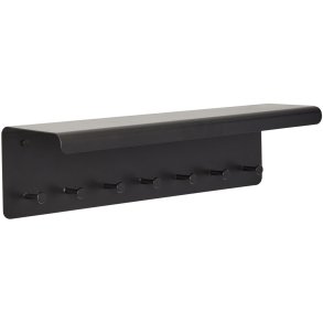 Hübsch Bow Knagerække m. Hylde 40 cm, Sort
