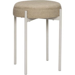 Hübsch Silo Skammel H45 cm, Grå/Sand
