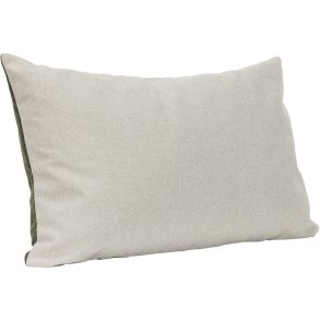 Hübsch Bliss Pude 50x80 cm, Mørkegrøn/Beige