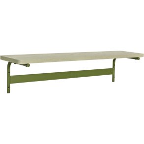 Hübsch Koi Hylde 80 cm, Grå/Lysegrøn